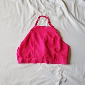 Small hot Pink crop top